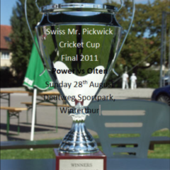 Swiss Mr. Pickwick T20 Cricket Cup 2011 Runners-Up